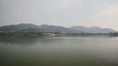 湘湖，湖面的景色