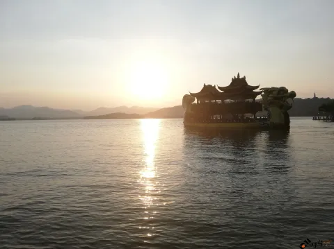 杭州西湖景色