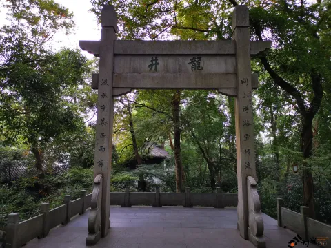 龙井路，龙井问茶，寻龙井古址