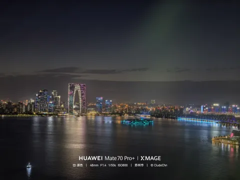 摩天轮上，饱览金鸡湖夜色14