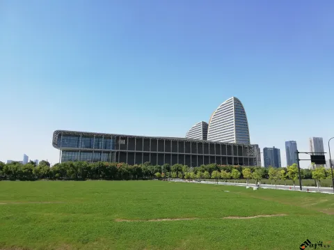 博览中心周边景色