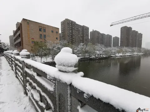 2018年的尾巴尽然下了一场不小的雪