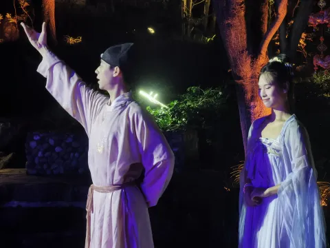 黄龙洞夜游7