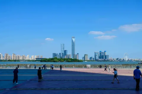 漫步金鸡湖畔1