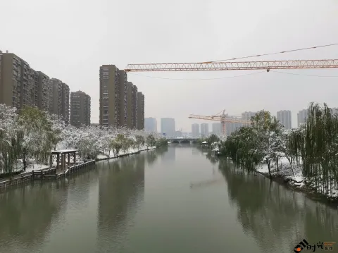 下雪后的一个早晨
