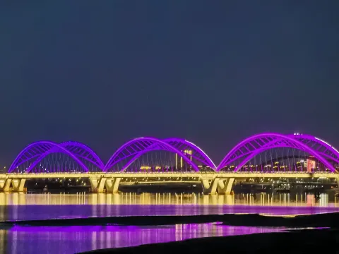 九堡大桥夜景1