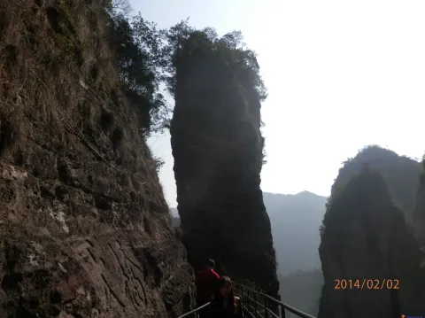 春节游玩雁荡山