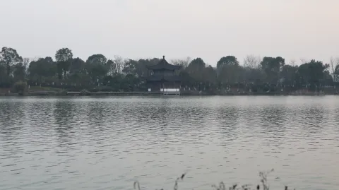 湘湖，湖面的景色