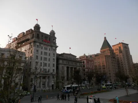 上海外滩的万国建筑