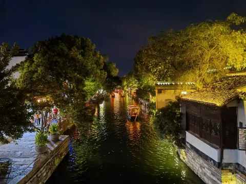 夜游南浔古镇14