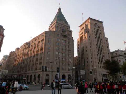 上海外滩的万国建筑
