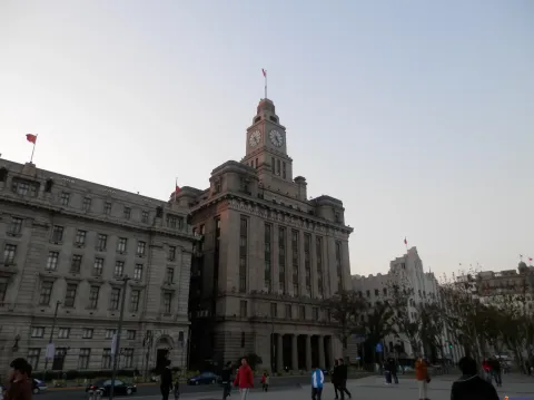上海外滩的万国建筑