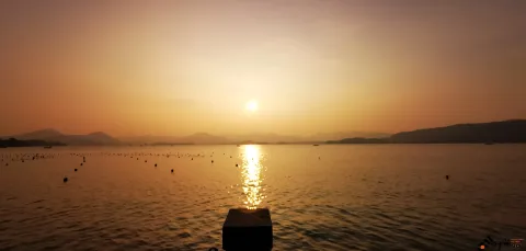 西湖，黄昏日落18