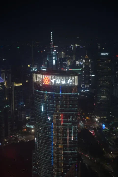 黄浦江边的夜景3