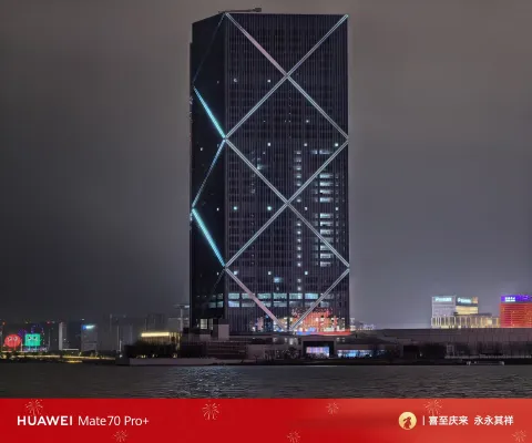 滴水湖边的夜晚10