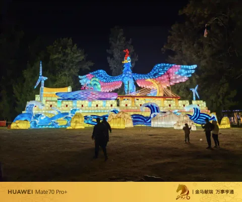 玉环漩门湾农业观光园灯会11
