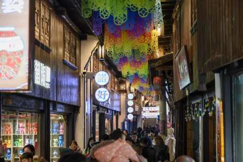 柯桥古镇夜景20