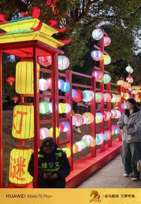 玉环漩门湾农业观光园灯会4