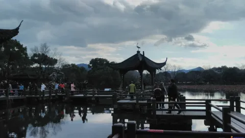 小瀛洲岛上风景