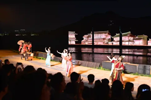 《湘湖・雅韵》实景演艺13
