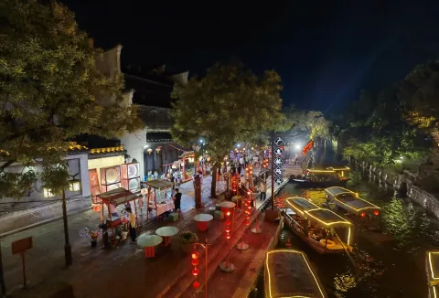 夜游南浔古镇10