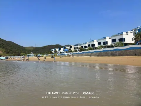 岱山秀山岛蓝白小镇沙滩19
