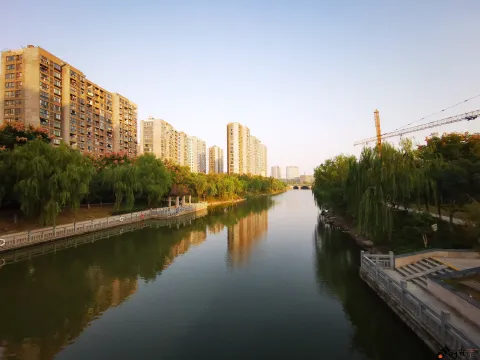 河道景色