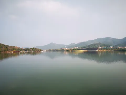湘湖，湖面的景色