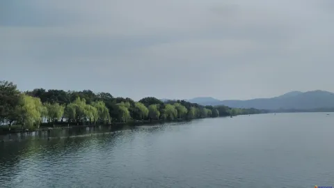 苏堤景色