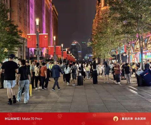 南京路步行街的夜晚3