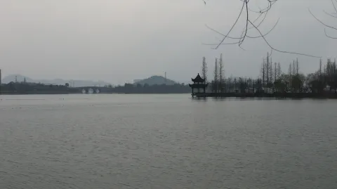 湘湖，湖面的景色