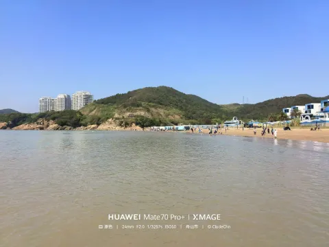 岱山秀山岛蓝白小镇沙滩17