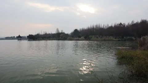 湘湖，湖面的景色