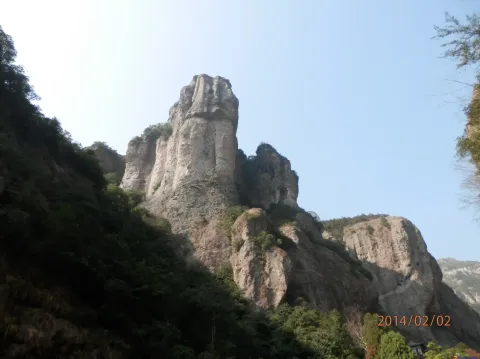 春节游玩雁荡山