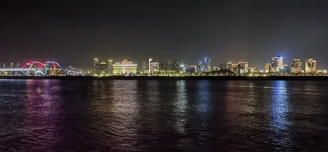 舟山临城夜景14