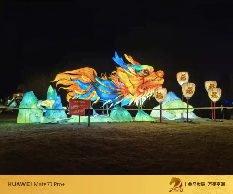 玉环漩门湾农业观光园灯会12