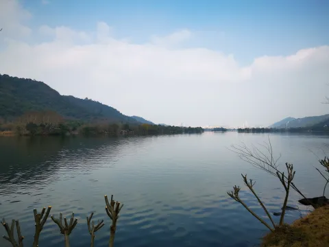 湘湖，湖面的景色
