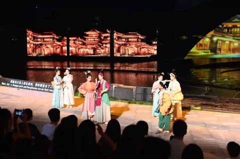 《湘湖・雅韵》实景演艺17