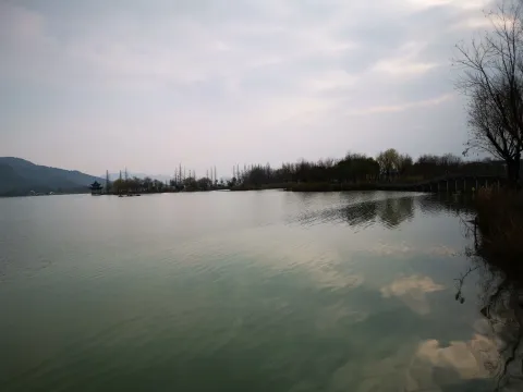 湘湖，湖面的景色