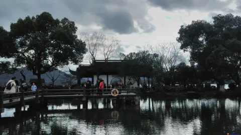 小瀛洲岛上风景
