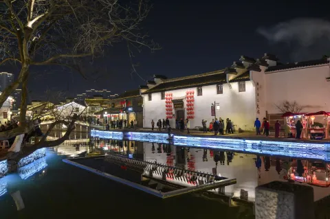 柯桥古镇夜景33