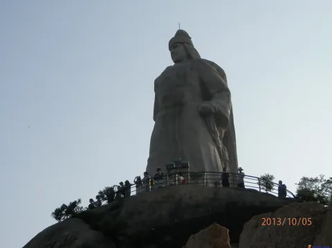 厦门鼓浪屿，郑成功雕像