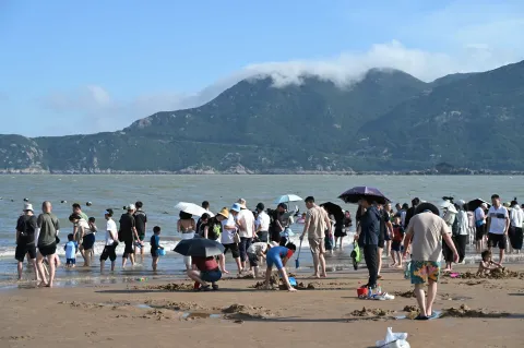 舟山朱家尖南沙景区9