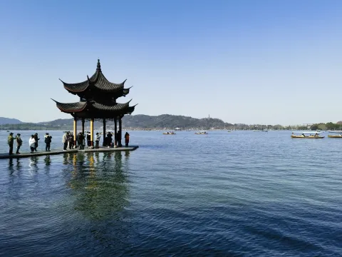 西湖游玩2