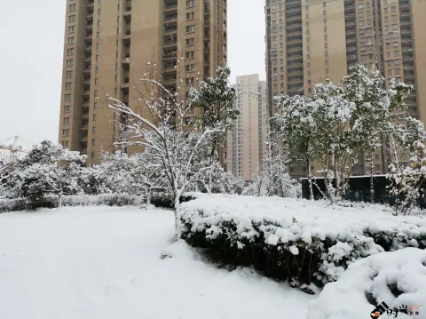2018年的尾巴尽然下了一场不小的雪