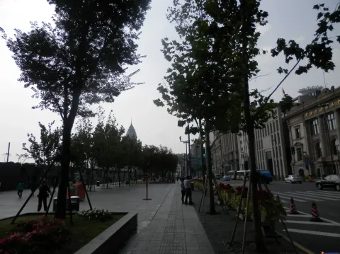 早晨的上海外滩