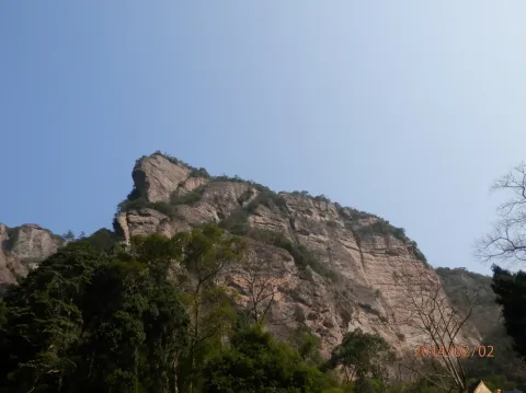 春节游玩雁荡山