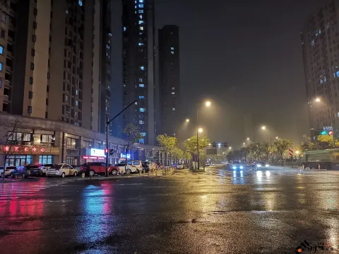 夜晚的街道