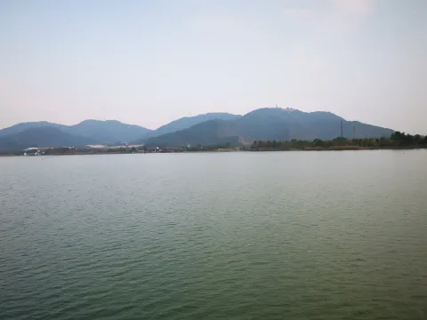 湘湖，湖面的景色