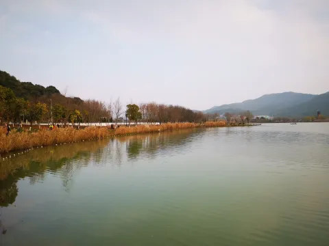 湘湖，湖面的景色